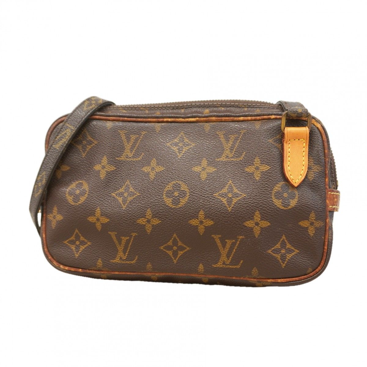 Louis Vuitton Shoulder Bag Monogram Pochette Ma Roulis Bandouliere Brown