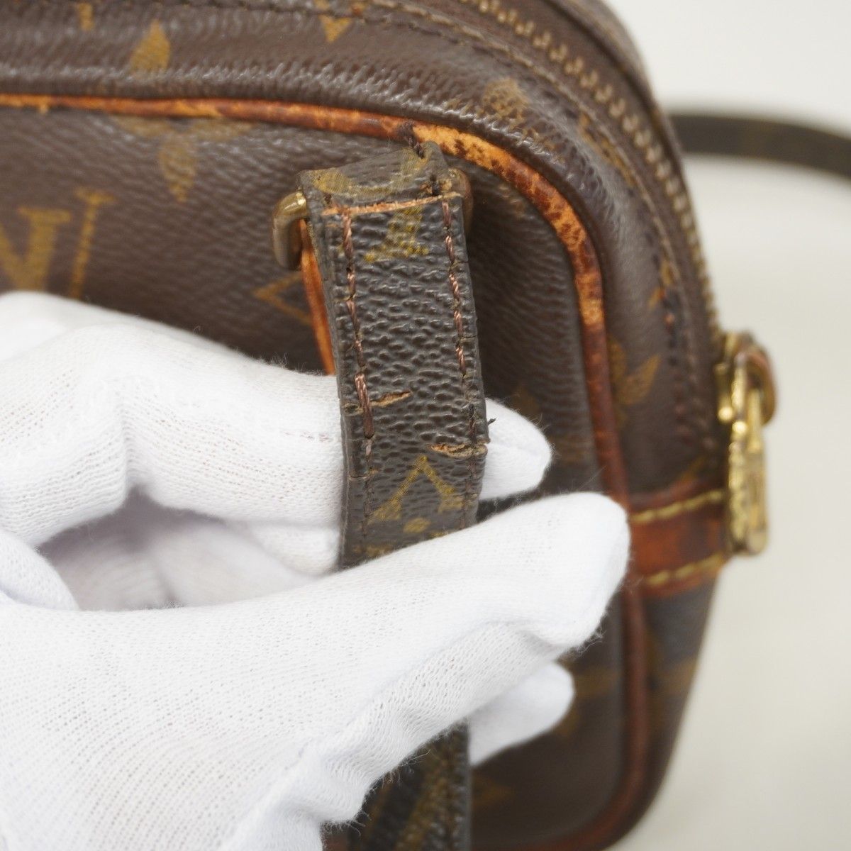Louis Vuitton Shoulder Bag Monogram Pochette Ma Roulis Bandouliere Brown — view 9