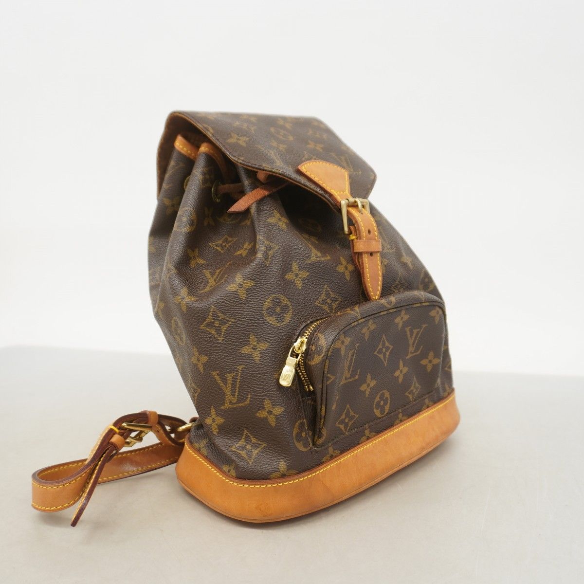 Louis Vuitton Backpack Monogram Montsouris MM Brown — view 2