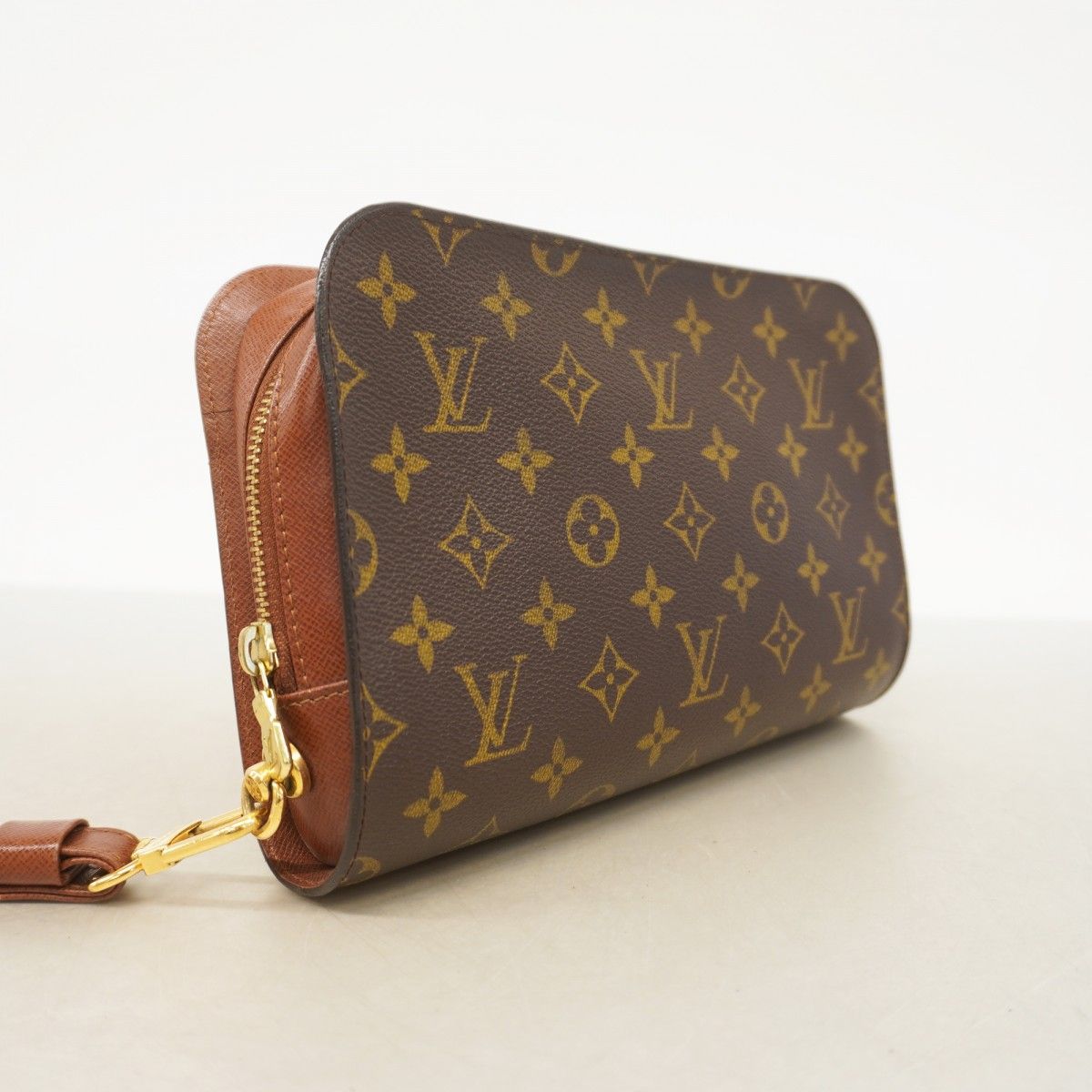 Louis Vuitton Clutch Monogram Orsay Brown — view 2