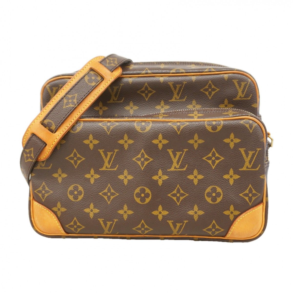 Louis Vuitton Shoulder Bag Monogram Nile Brown