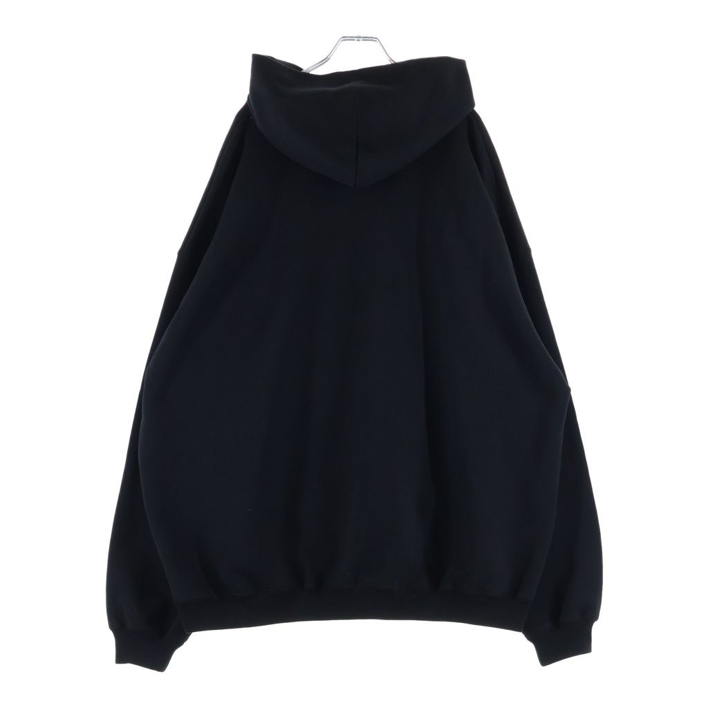 Balenciaga Credit Card Logo Hoodie Cles Git Pullover Black — view 2