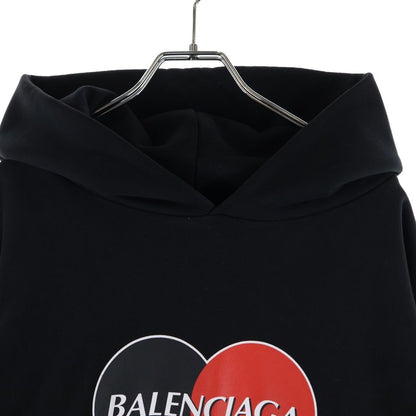 Balenciaga Credit Card Logo Hoodie Cles Git Pullover Black — view 3
