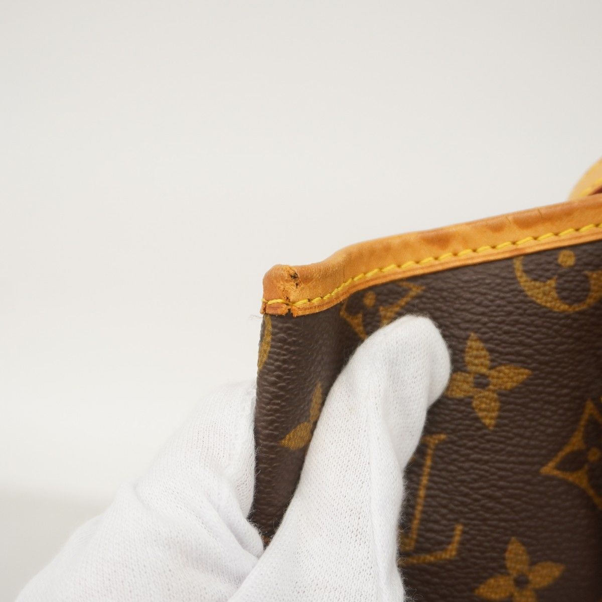 Louis Vuitton Tote Monogram Bucket GM Brown — view 6