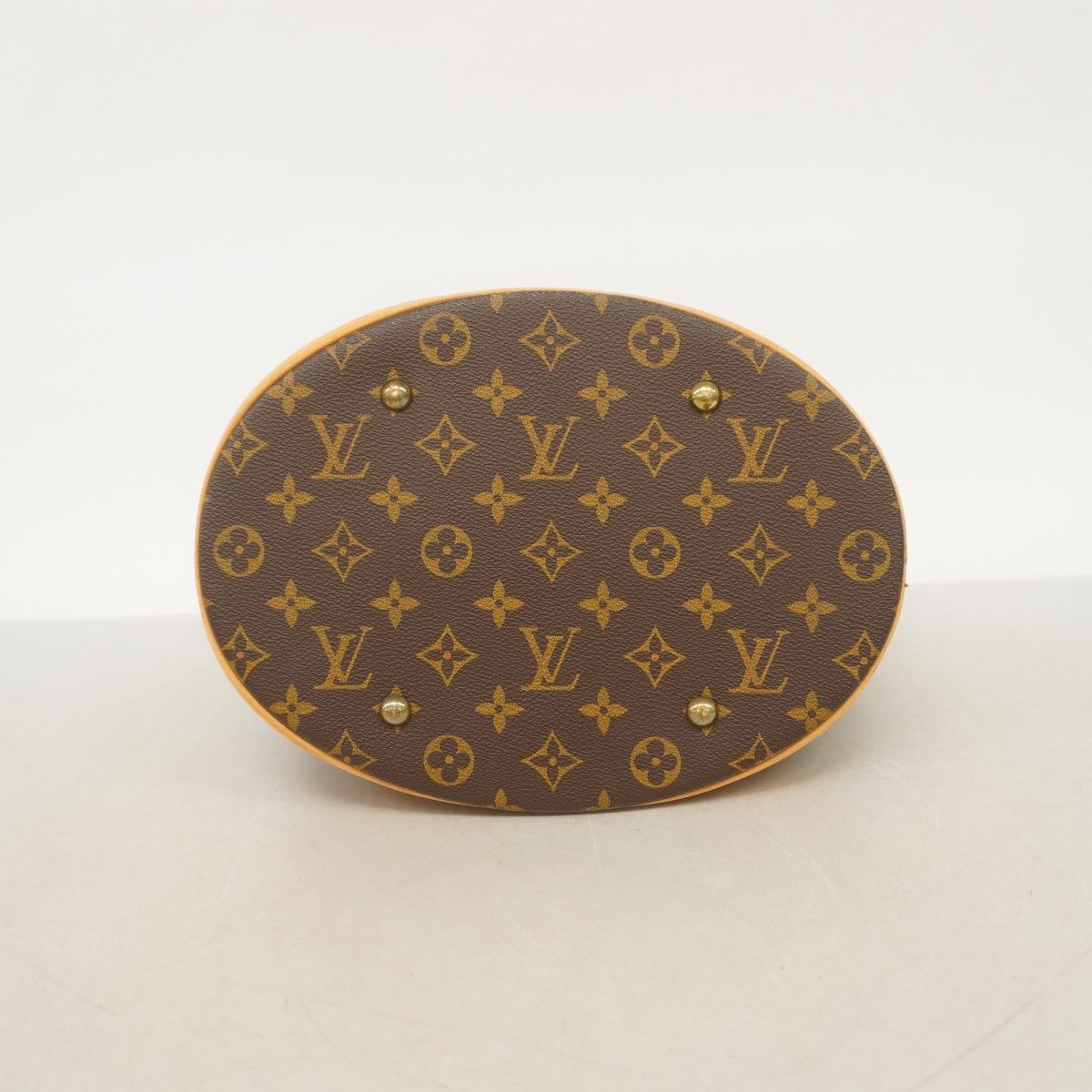 Louis Vuitton Tote Monogram Bucket GM Brown — view 3
