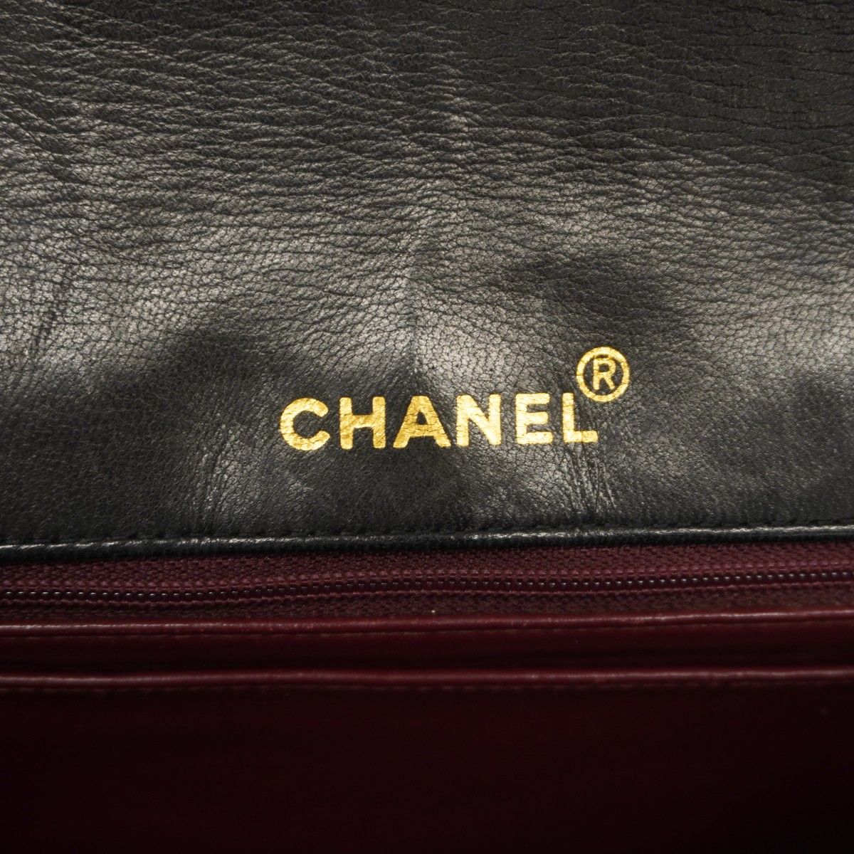 Chanel Shoulder Bag Diana Lambskin Black Gold — view 5