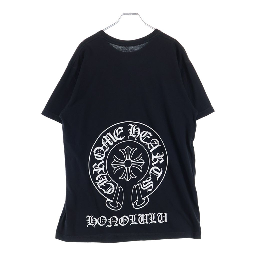 Chrome Hearts Honolulu Horseshoe SS Tee Limited Back Crew Neck Short Sleeve