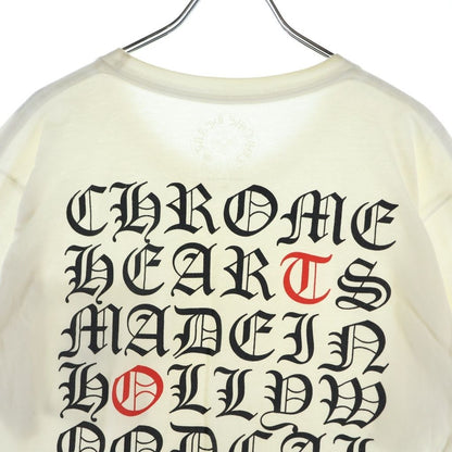 Chrome Hearts T-Shirt Double Sided Print Crew Neck Short Sleeve White — view 4