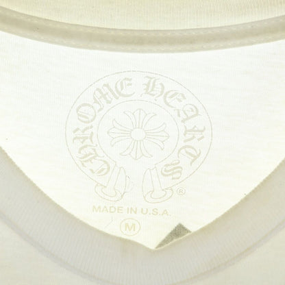 Chrome Hearts T-Shirt Double Sided Print Crew Neck Short Sleeve White — view 7