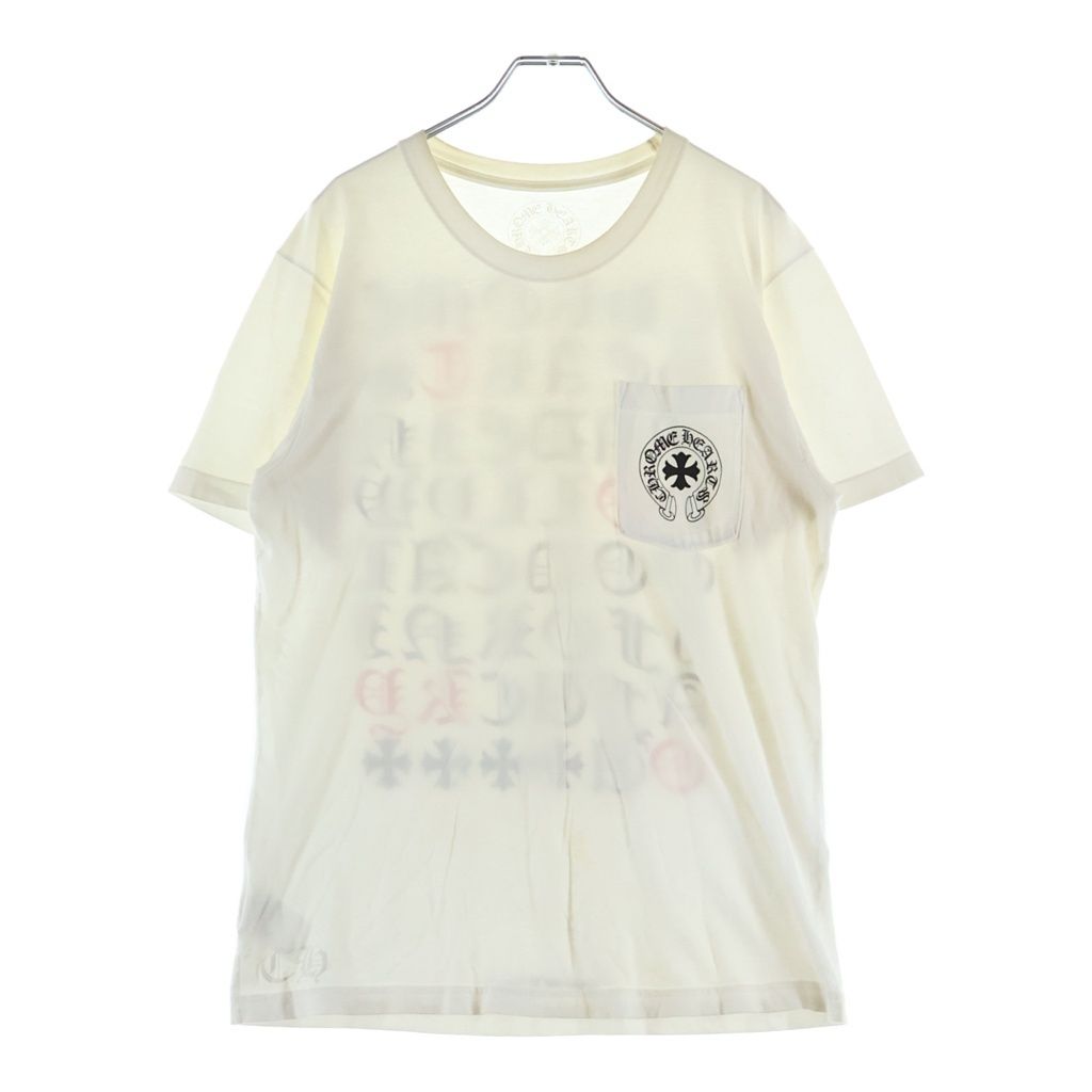 Chrome Hearts T-Shirt Double Sided Print Crew Neck Short Sleeve White — view 2