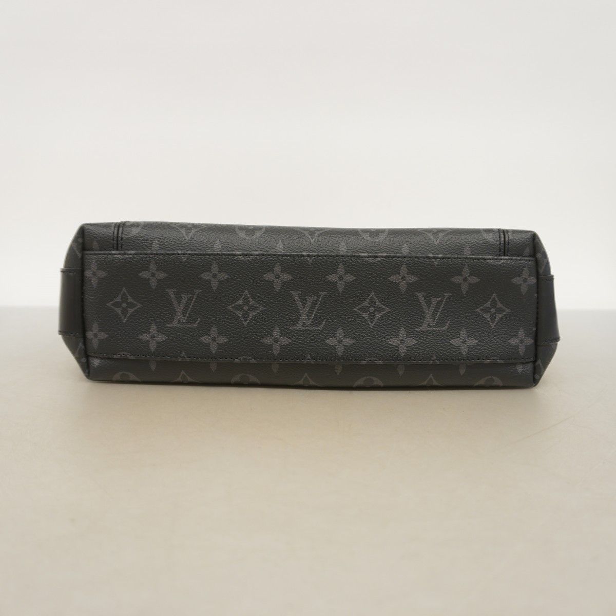 Louis Vuitton Shoulder Bag Monogram Eclipse Odyssey Messenger PM Black — view 3