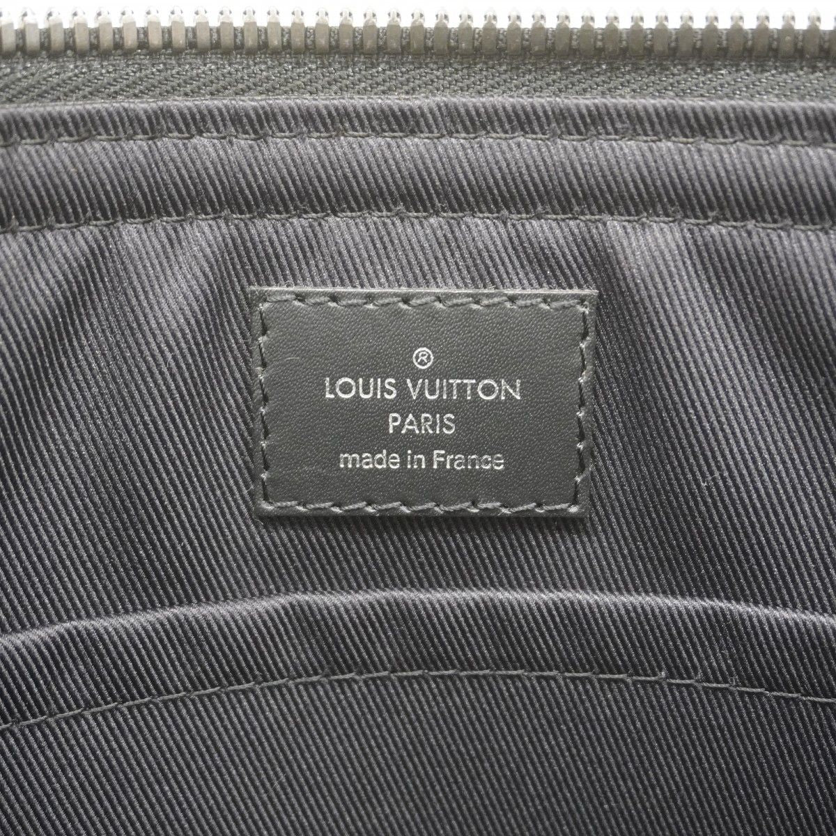 Louis Vuitton Shoulder Bag Monogram Eclipse Odyssey Messenger PM Black — view 5