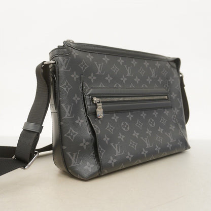 Louis Vuitton Shoulder Bag Monogram Eclipse Odyssey Messenger PM Black — view 2