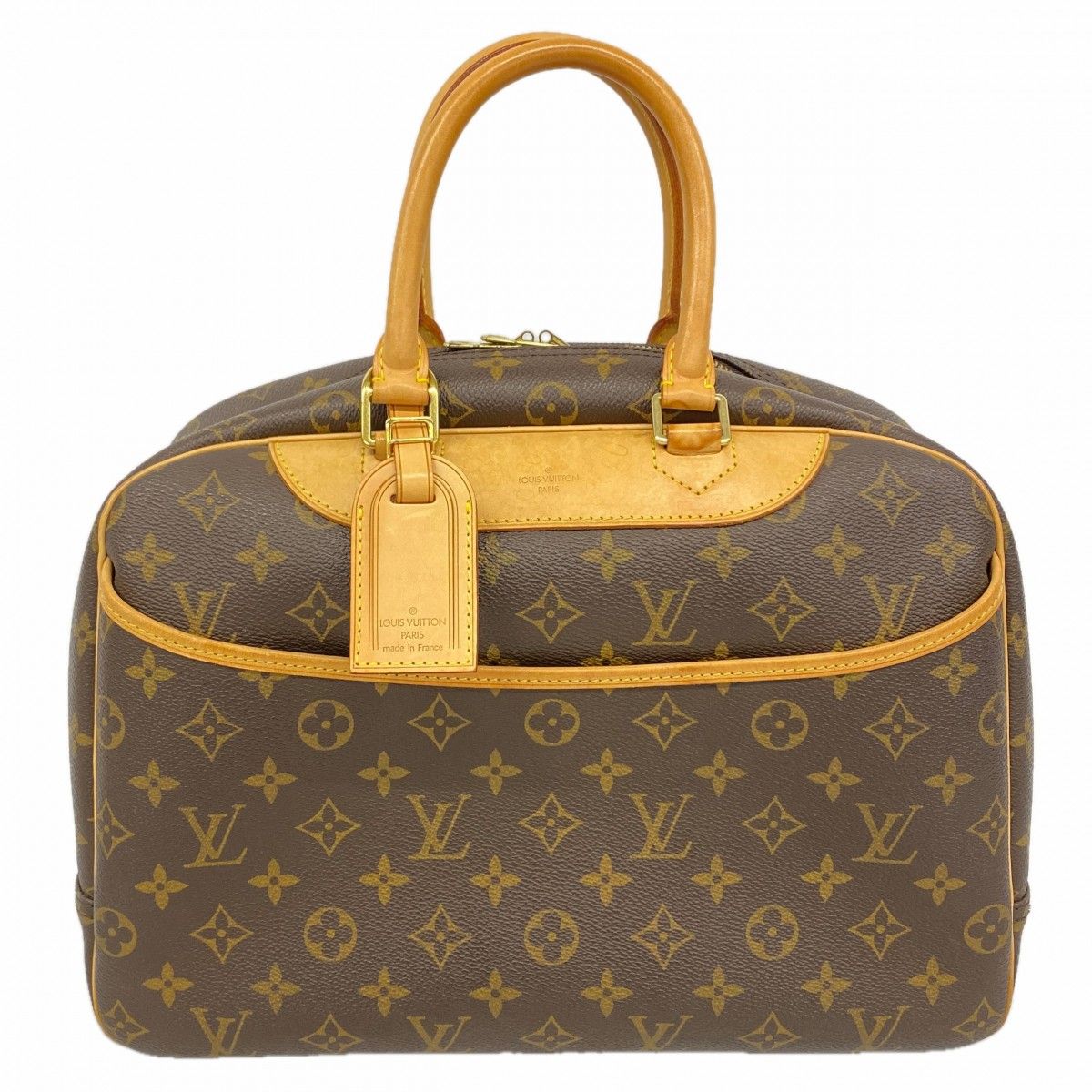 Louis Vuitton Handbag Monogram Deauville Brown
