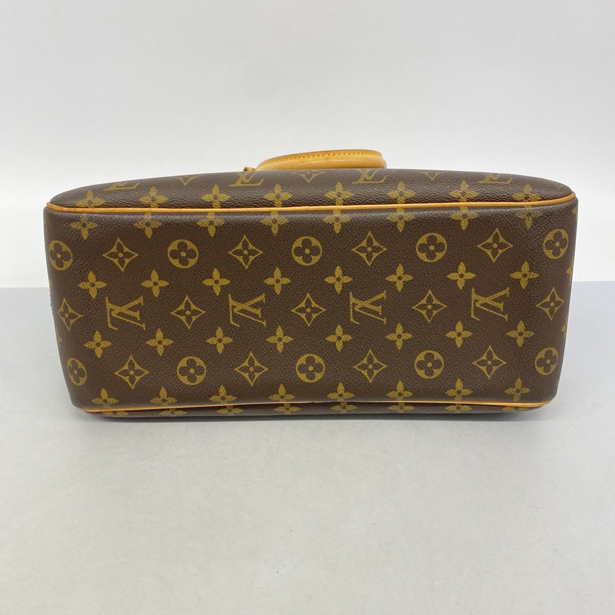 Louis Vuitton Handbag Monogram Deauville Brown — view 3