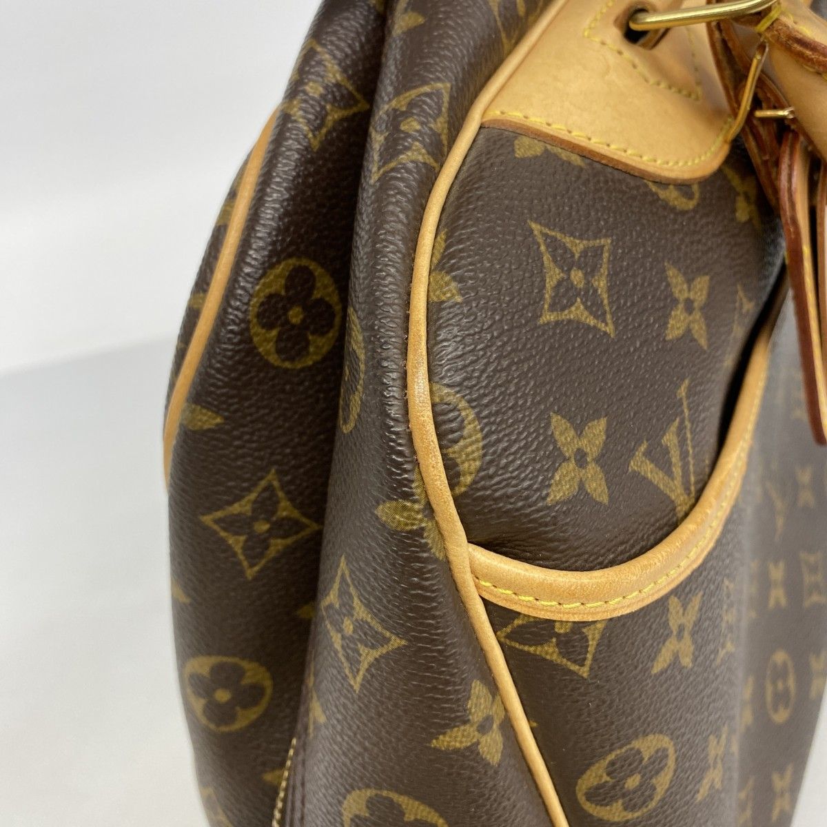 Louis Vuitton Handbag Monogram Deauville Brown — view 7