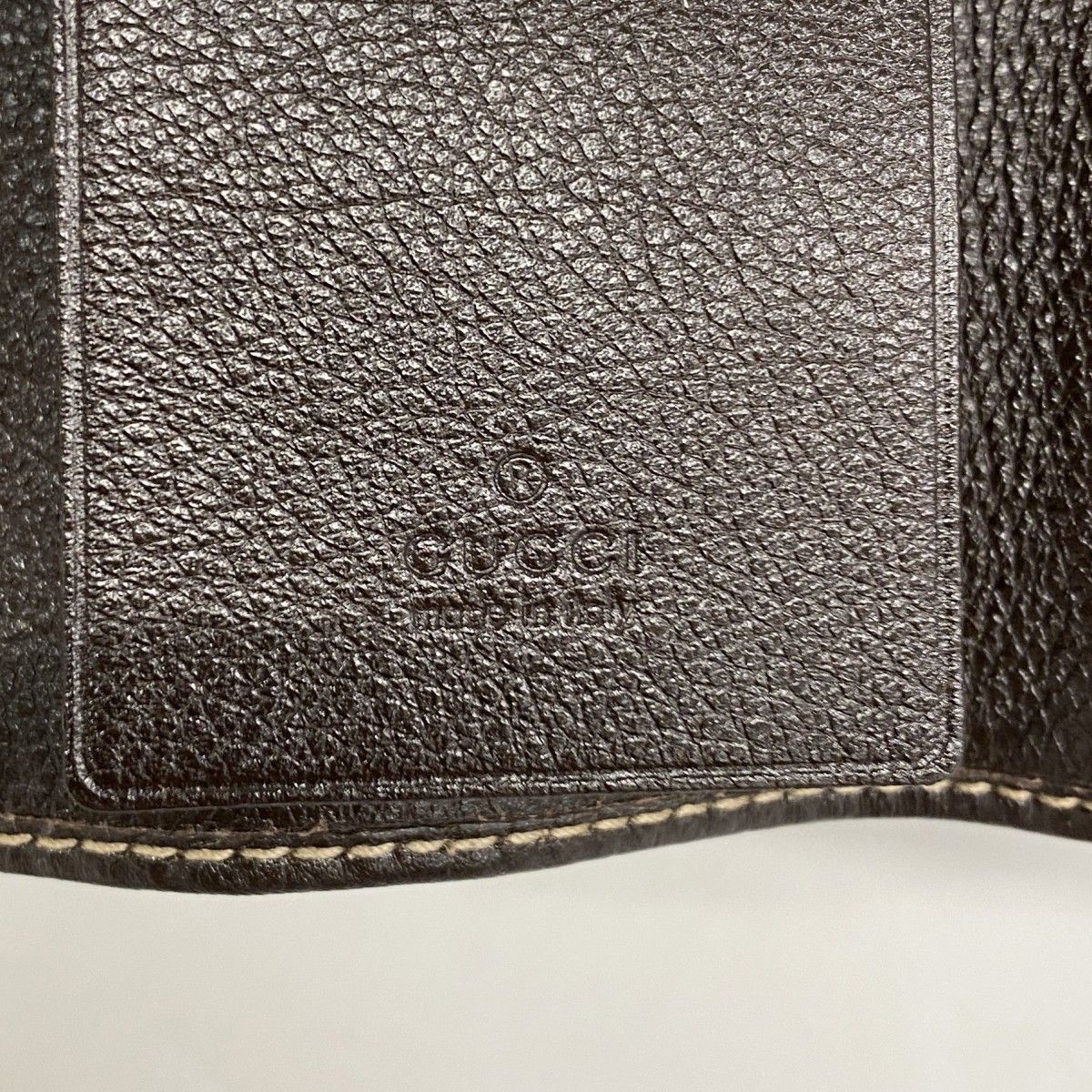 Gucci Key Case GG Canvas Beige Champagne Gold Key Holder — view 4