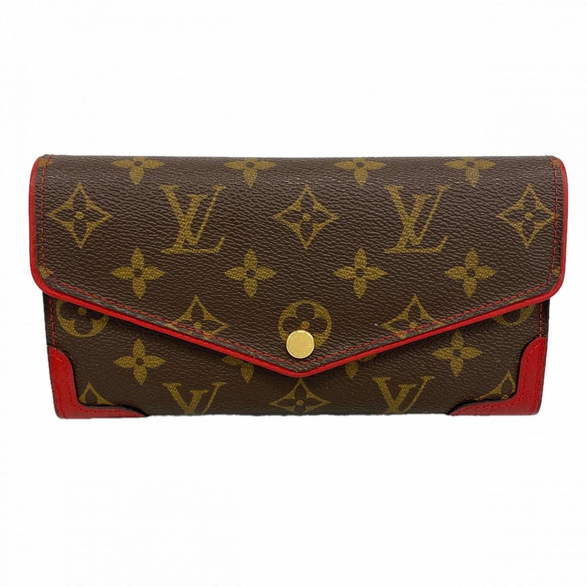 Louis Vuitton Wallet Monogram Retiro Portefeuille Sarah Cerise
