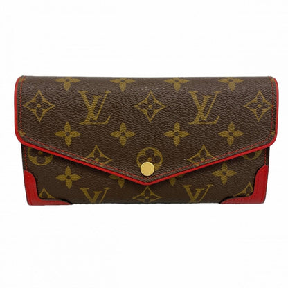 Louis Vuitton Wallet Monogram Retiro Portefeuille Sarah Cerise