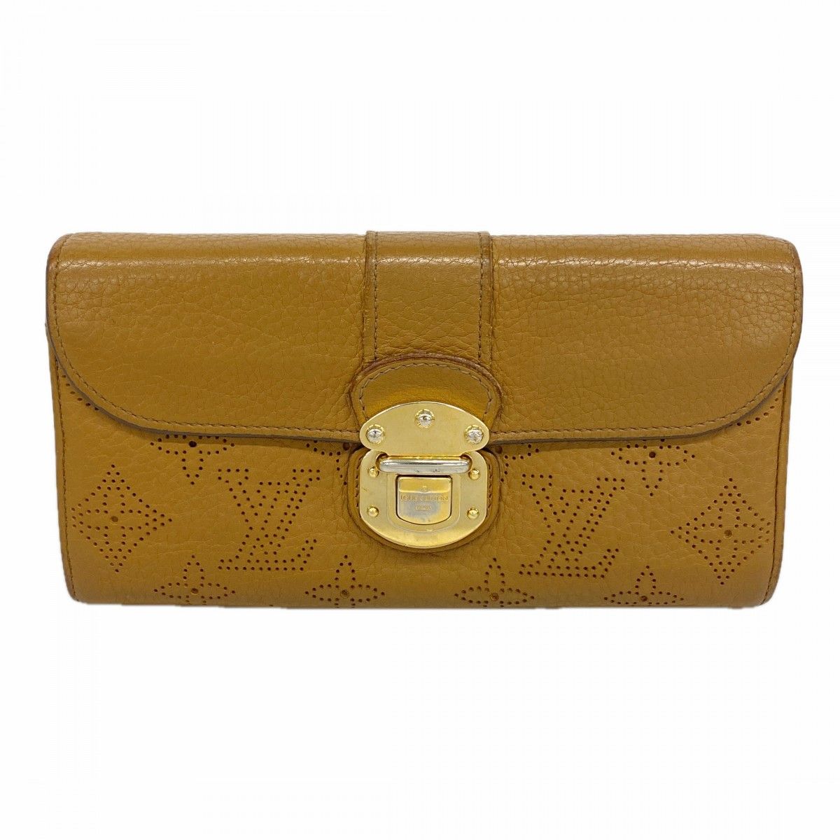 Louis Vuitton Wallet Mahina Portefeuille Iris Caramel