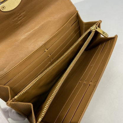Louis Vuitton Wallet Mahina Portefeuille Iris Caramel — view 3