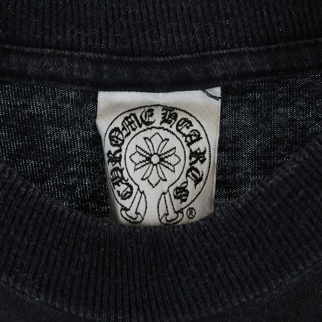 Chrome Hearts Vintage CH Foti Print Tee Short Sleeve T-Shirt Black — view 7