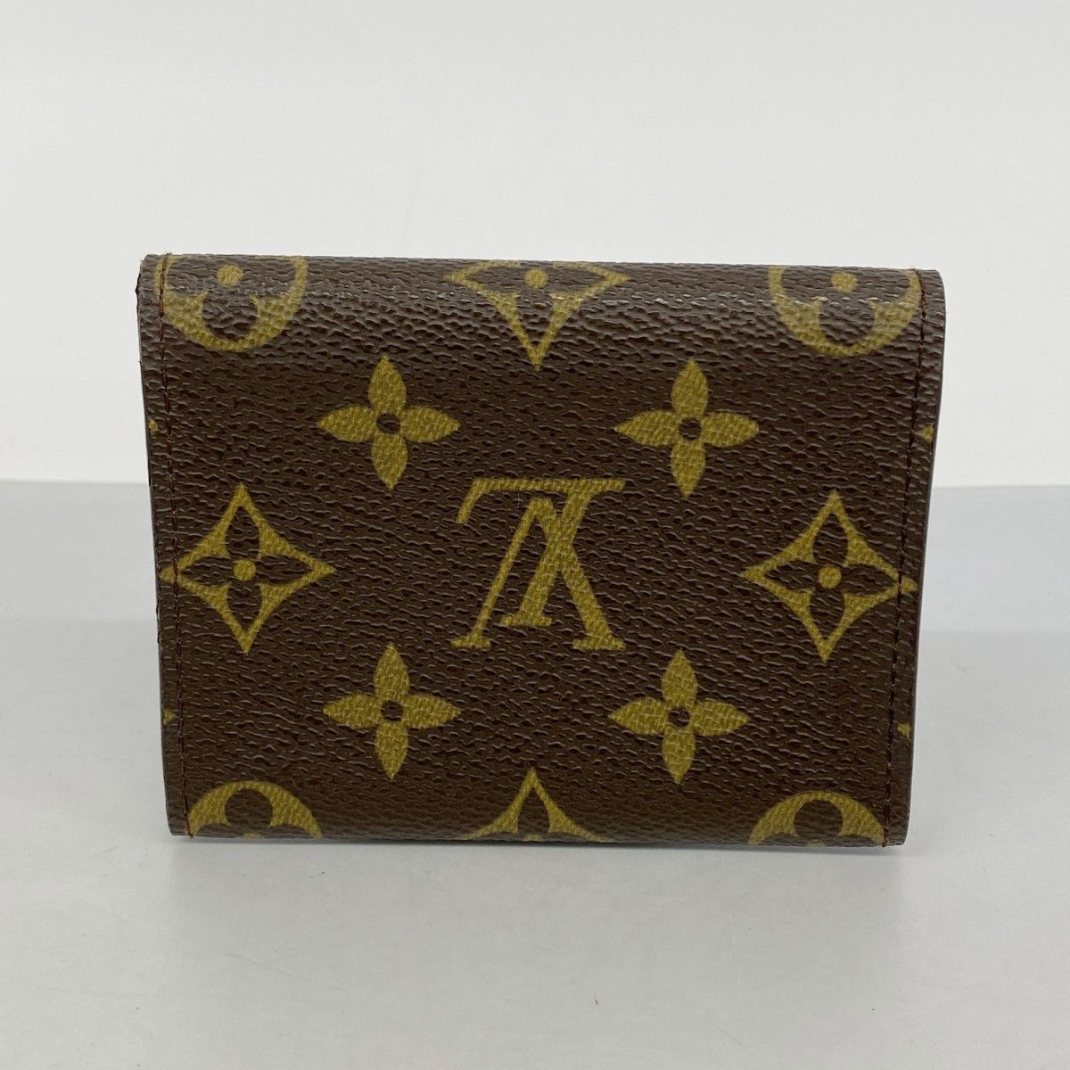 Louis Vuitton Card Case Monogram Envelope Business Holder Brown — view 7