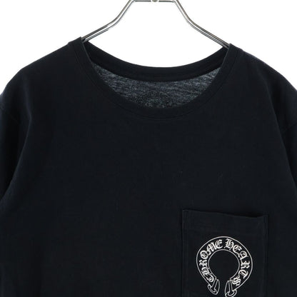 Chrome Hearts Back 3 Motif Horse Shoe Short Sleeve T-Shirt Black — view 3