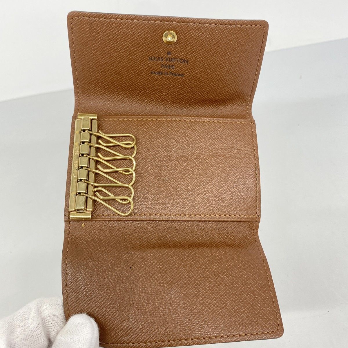 Louis Vuitton Key Case Monogram Multicles 6 Brown Key Holder — view 3