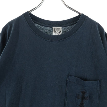 Chrome Hearts Vintage Double CH Cross Embroidery Short Sleeve Pocket T-Shirt — view 3