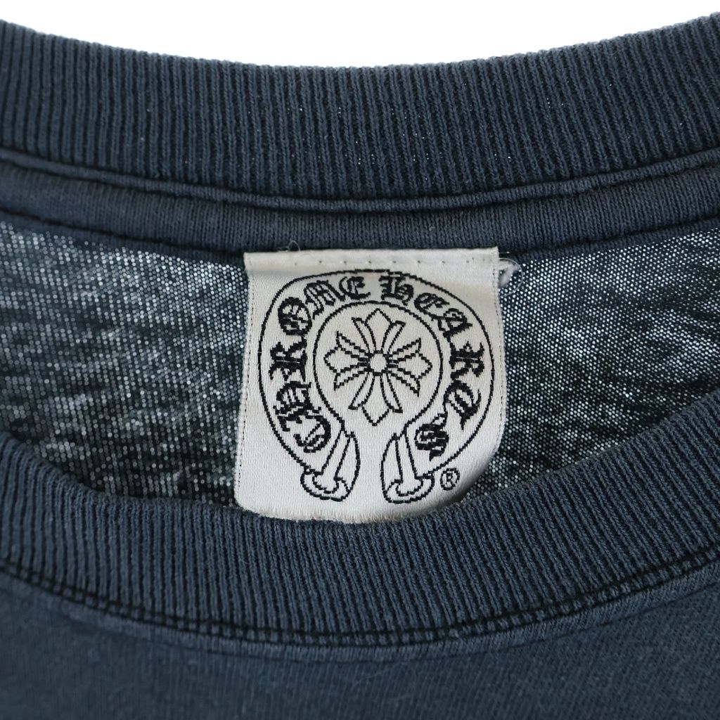 Chrome Hearts Vintage Double CH Cross Embroidery Short Sleeve Pocket T-Shirt — view 7