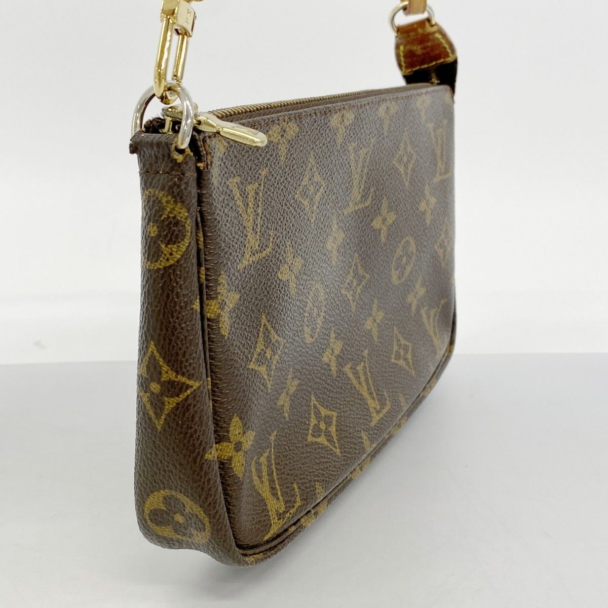 Louis Vuitton Pouch Monogram Pochette Brown — view 2