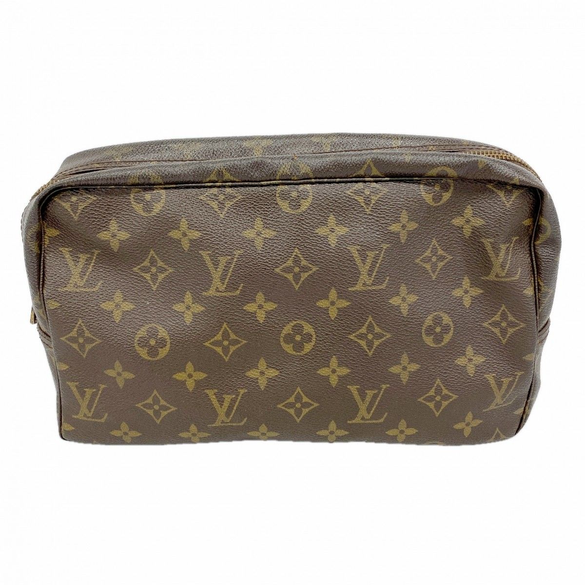 Louis Vuitton Pouch Monogram Trousse Toilet 28 Brown