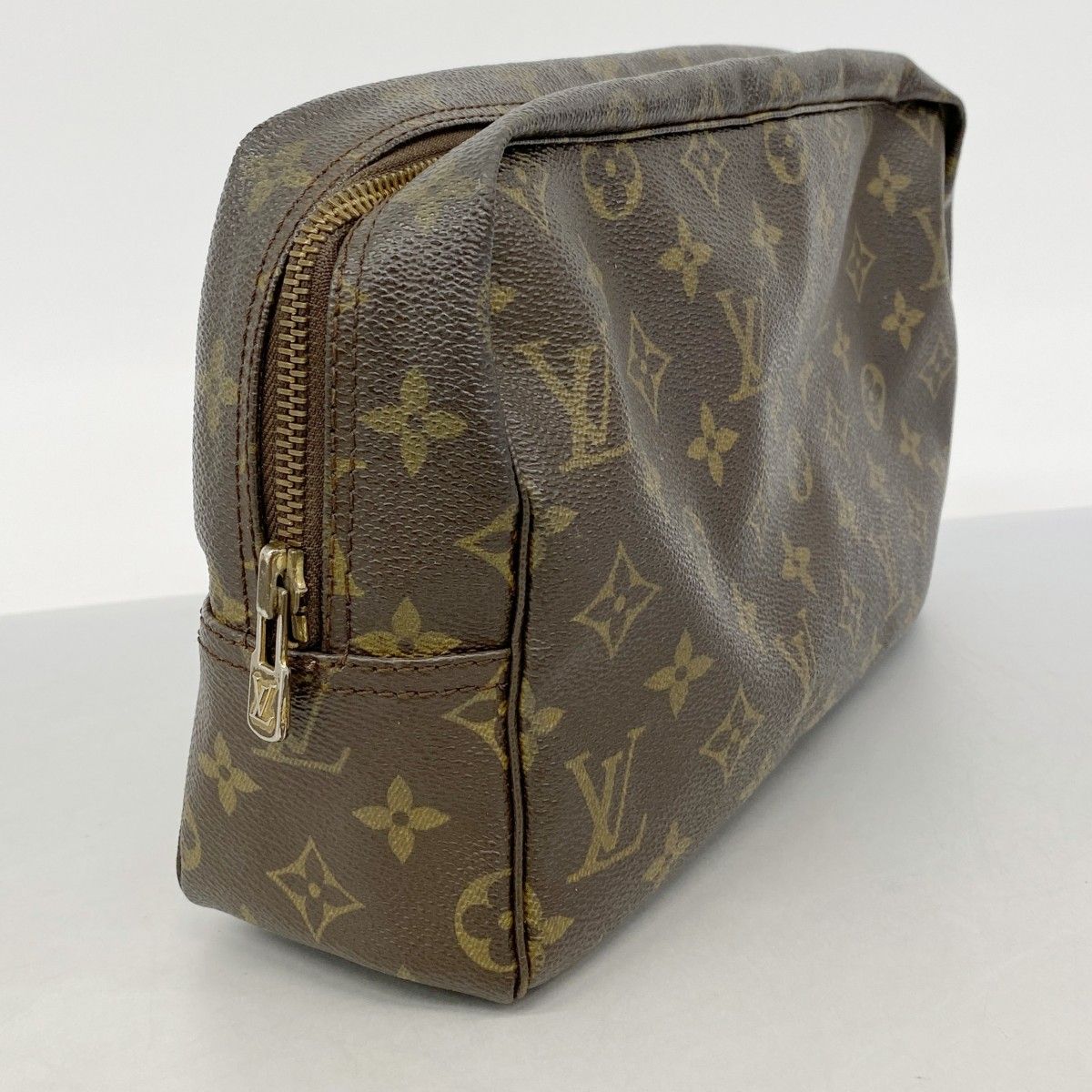 Louis Vuitton Pouch Monogram Trousse Toilet 28 Brown — view 2
