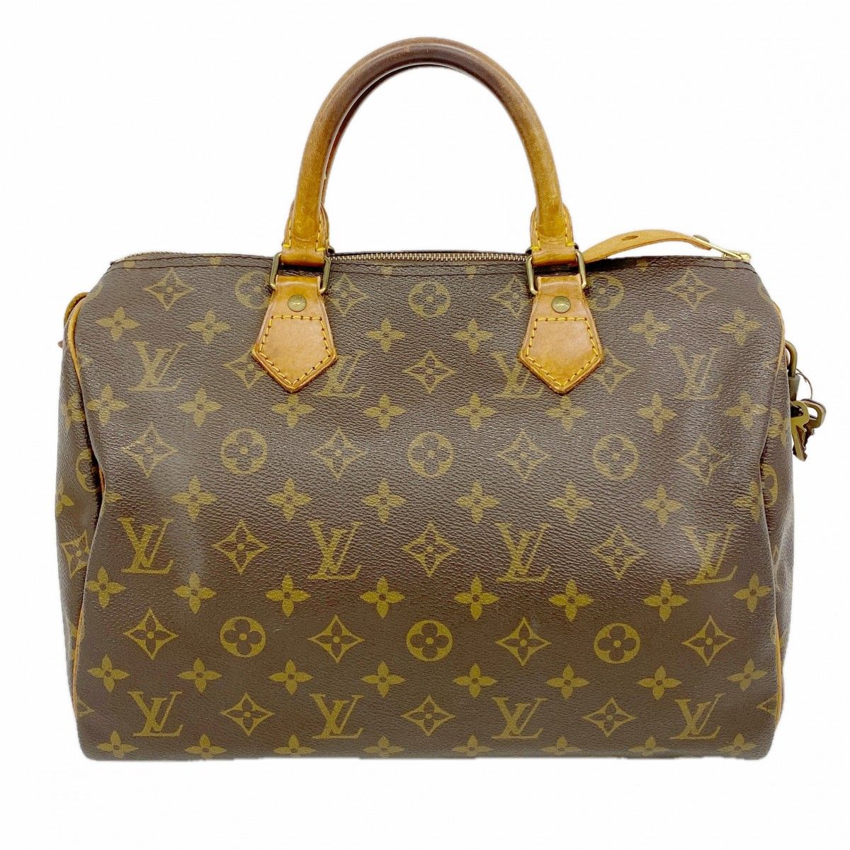 Louis Vuitton Handbag Monogram Speedy 30 Brown
