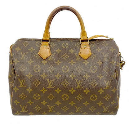 Louis Vuitton Handbag Monogram Speedy 30 Brown