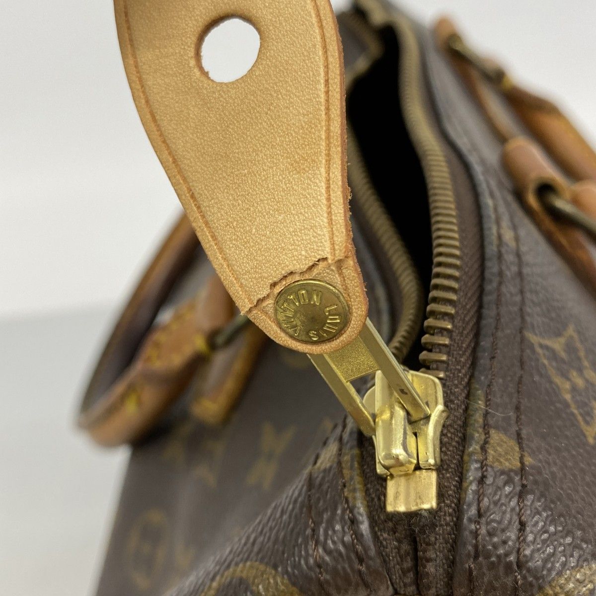 Louis Vuitton Handbag Monogram Speedy 30 Brown — view 6