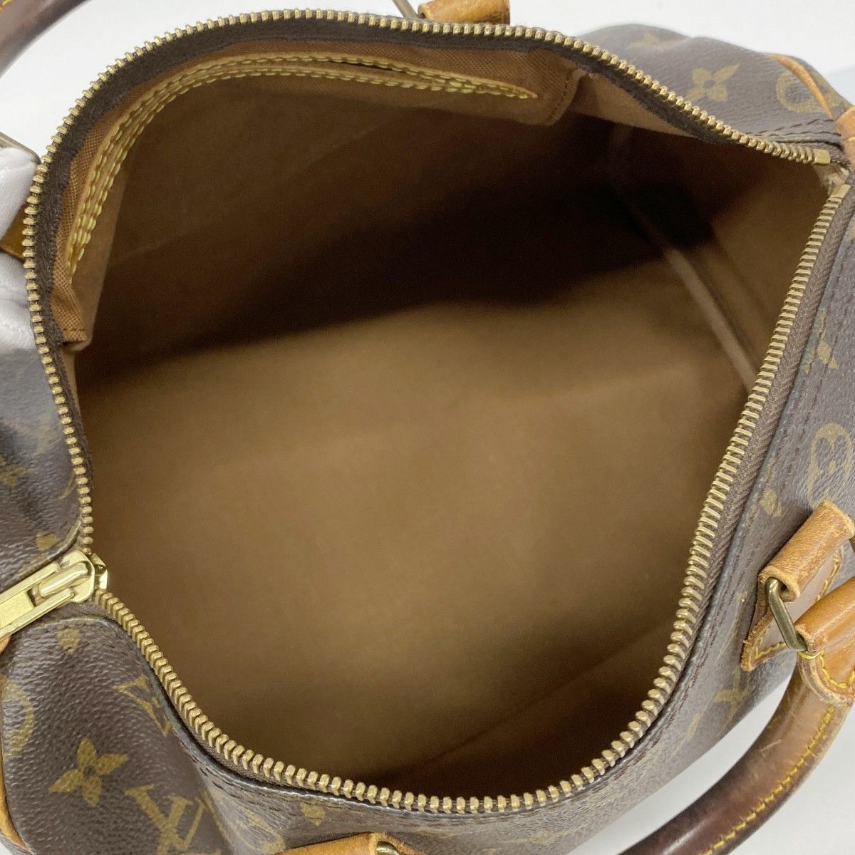 Louis Vuitton Handbag Monogram Speedy 30 Brown — view 4