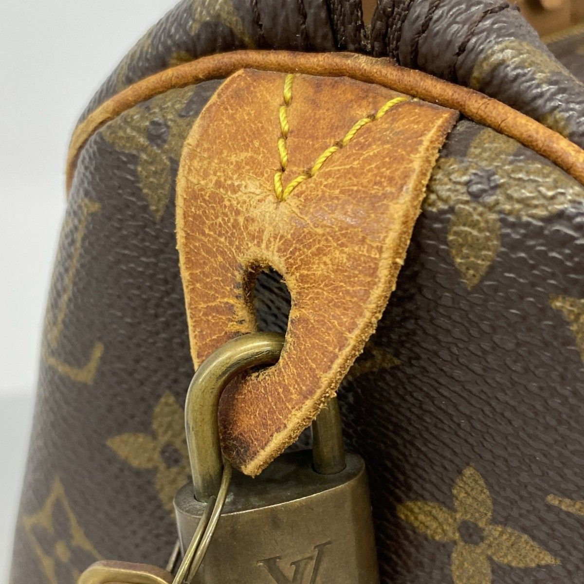Louis Vuitton Handbag Monogram Speedy 30 Brown — view 8