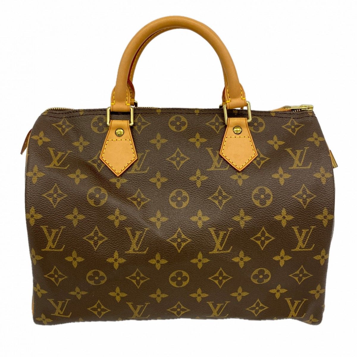Louis Vuitton Handbag Monogram Speedy 30 Brown