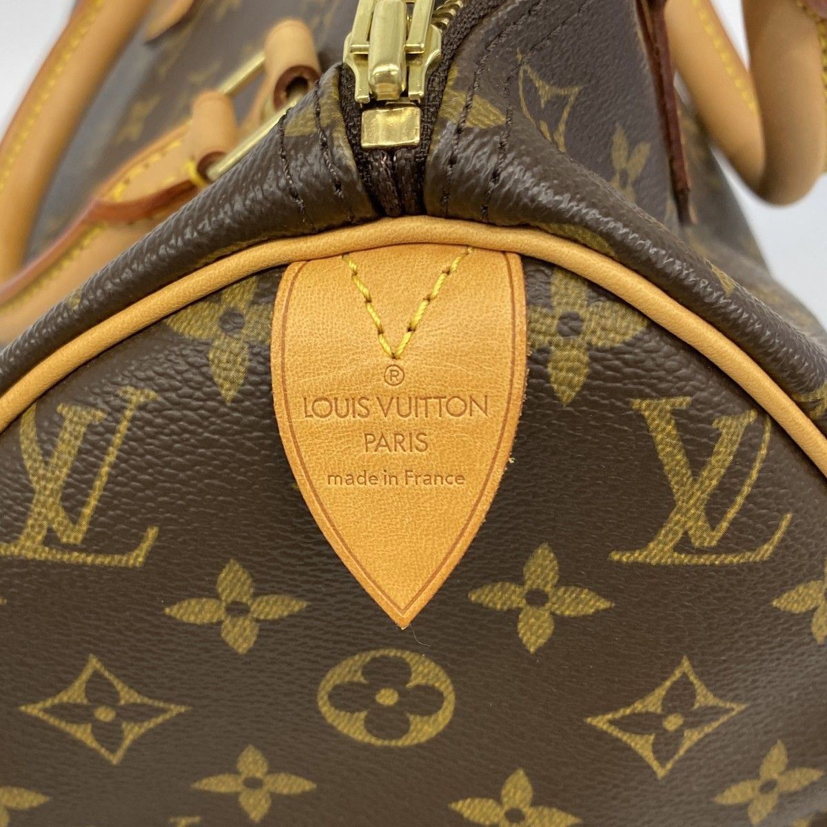 Louis Vuitton Handbag Monogram Speedy 30 Brown — view 5