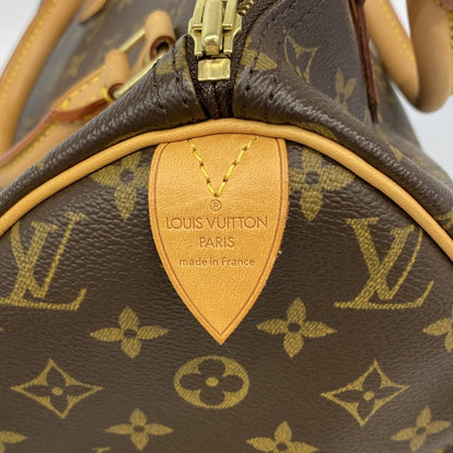 Louis Vuitton Handbag Monogram Speedy 30 Brown — view 5