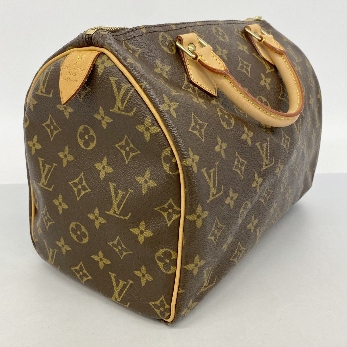 Louis Vuitton Handbag Monogram Speedy 30 Brown — view 2