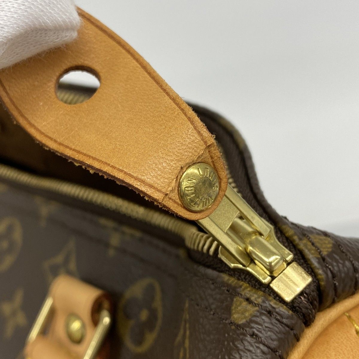 Louis Vuitton Handbag Monogram Speedy 30 Brown — view 6