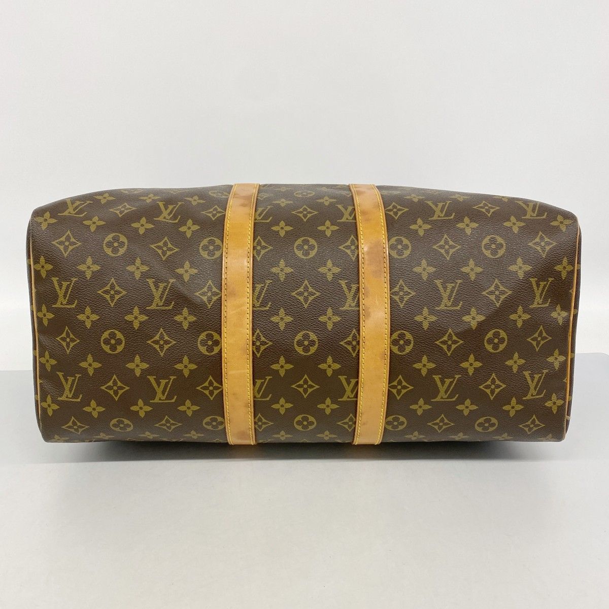 Louis Vuitton Boston Bag Monogram Keepall 45 Brown — view 3