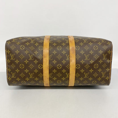 Louis Vuitton Boston Bag Monogram Keepall 45 Brown — view 3