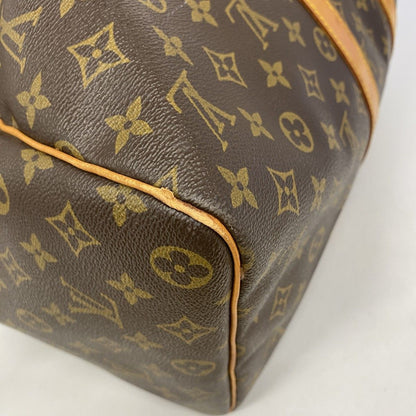 Louis Vuitton Boston Bag Monogram Keepall 45 Brown — view 6