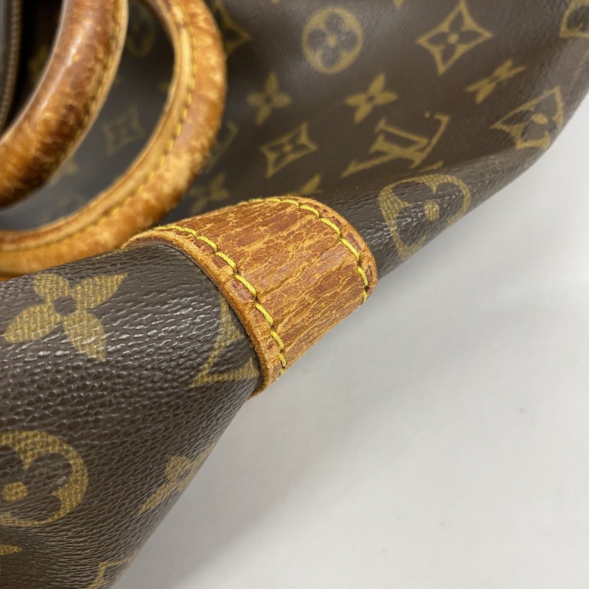 Louis Vuitton Boston Bag Monogram Keepall 55 Brown — view 7