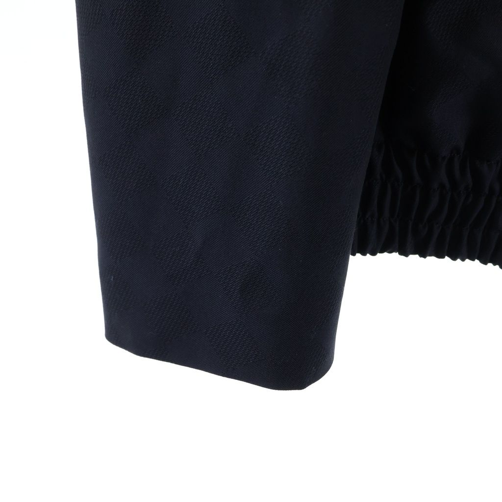 Louis Vuitton Damier Wool Zip Jacket Swing Top Black — view 5
