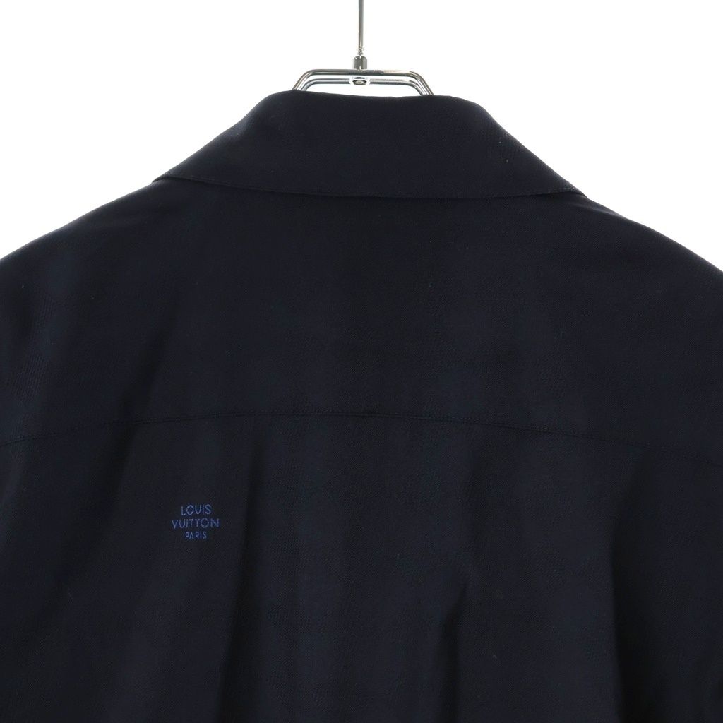 Louis Vuitton Damier Wool Zip Jacket Swing Top Black — view 4